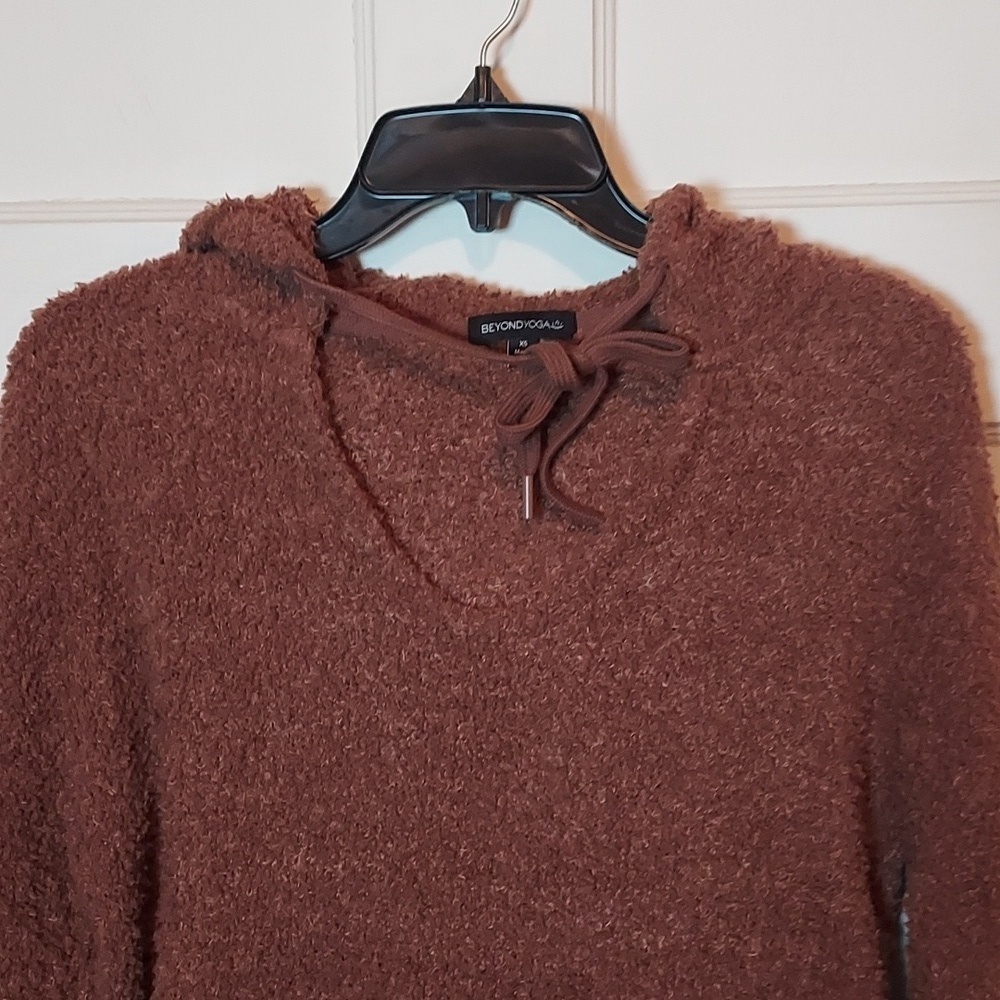 Beyond Yoga Cloud Cover Hoodie Walnut - Picture 10 of 16